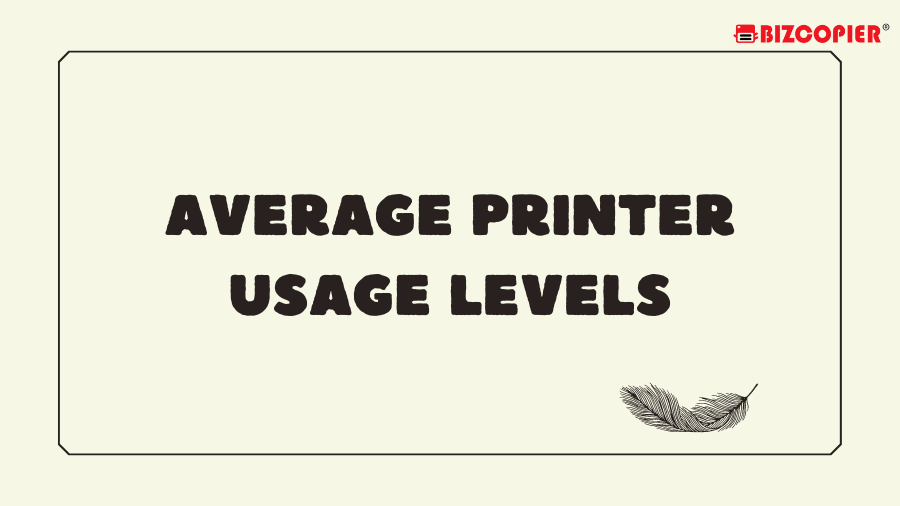 Average Printer Usage Levels Ricoh Color MFP/Photocopier Rent and Sale MFP/Photocopier