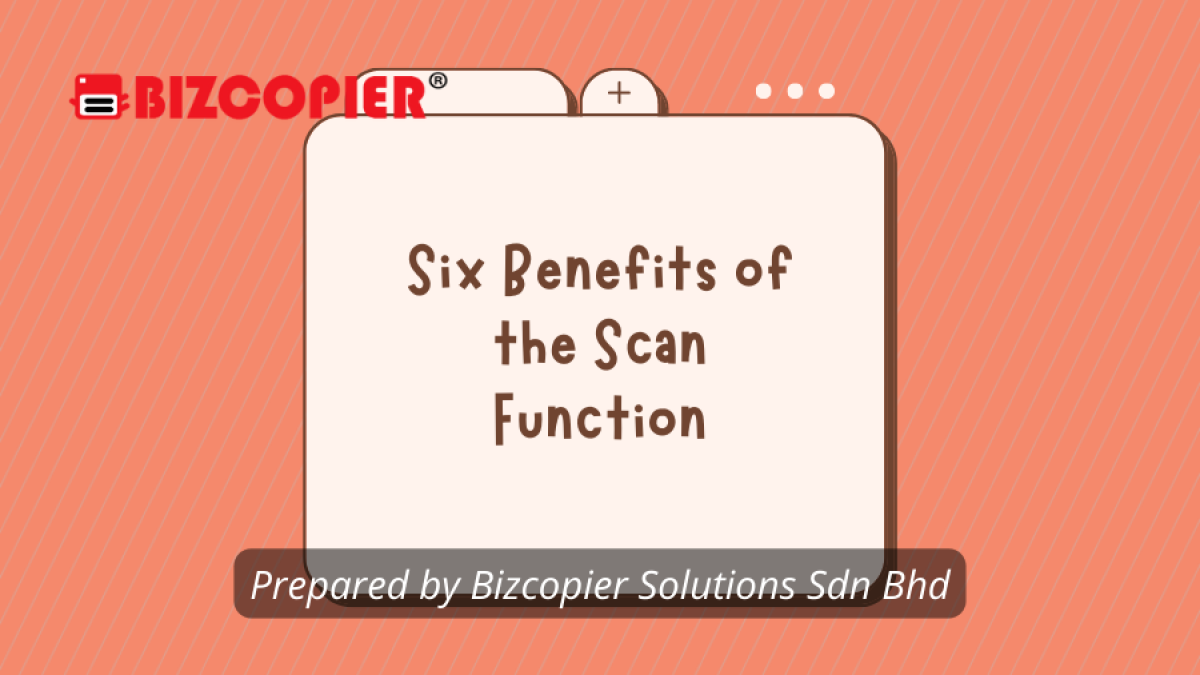 Six Benefits of the Scan Function