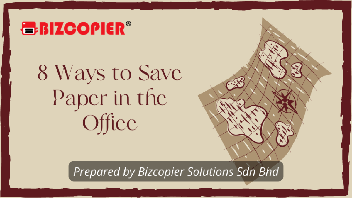 8 Ways to Save Paper in the Office
