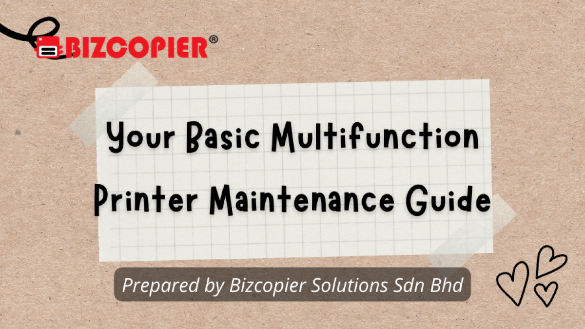 Your Basic Multifunction Printer Maintenance Guide