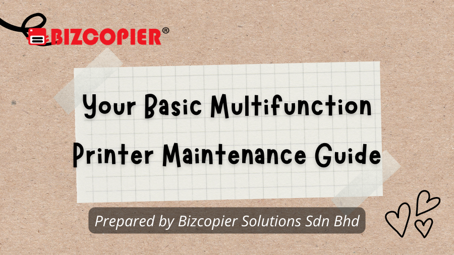 Your Basic Multifunction Printer Maintenance Guide Ricoh Color MFP