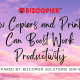 How Copiers and Printers Can Boost Work Productivity