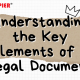 Understanding the Key Elements of a Legal Document