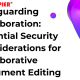 Safeguarding Collaboration: Essential Security Considerations for Collaborative Document Editing